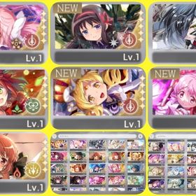 最安値 石84000以上 評価SS 5種 アルまど＋リボンほむら＋まどか＋ホーリーマミ 星5 19体 | まどドラ(まどマギMagia Exedra)のアカウントデータ、RMTの販売・買取一覧