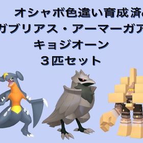 ✨️ランクで使える色違い育成済みポケモン3匹✨ | ポケモンSV(スカーレットバイオレット)のアイテム、RMTの販売・買取一覧