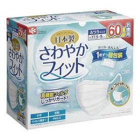 レック さわやかフィットマスク ふつうサイズ 60枚入