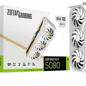 【10%ポイント・要エントリー】ZOTAC GAMING GeForce RTX 5080 SOLID OC White Edition 16GB GDDR7 グラフィックボード｜RTX5080SOLIDOCW16G/ZT-B50800Q-10P
