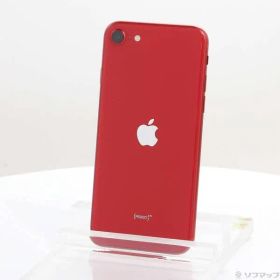 〔中古品〕 iPhone SE 第2世代 128GB プロダクトレッド MXD22J／A SIMフリー【344】