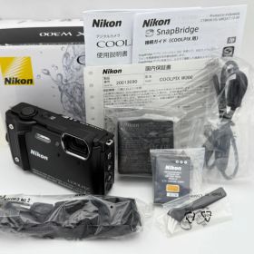 Nikon COOLPIX W300 ブラック BK ニコン クールピクス デジタルカメラ 防水 耐寒 防塵