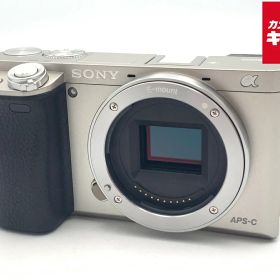 【中古】 【並品】 ソニー α6000 ボディ シルバー [ILCE-6000 S] 【ミラーレス一眼】 【6ヶ月保証】