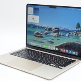 [中古]Apple MacBook Air 13インチ M4(10コアCPU/8コアGPU) 256GB スターライト MW0Y3J/A[N]