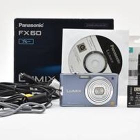 パナソニック ルミックス デジカメPanasonic Lumix DMC-FX60 12.1MP Compact Digital Camera バッテリ 充電器 #2597927