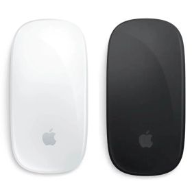 【中古】 Apple MagicMouse 2 第2世代 Lightning 充電式 Bluetooth ワイヤレス 無線 マルチタッチ Mac iPad 純正 アップル マジックマウス A1657 ホワイト MLA02J/A ブラック MMMQ3J/A (3C)