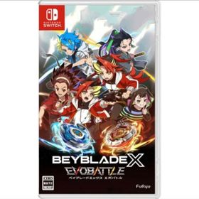 ベイブレード(BEYBLADE)の新品 スイッチソフト ベイブレードX エボバトル ベイブレードエックス(家庭用ゲームソフト)