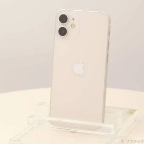 〔中古品〕 iPhone12 mini 256GB ホワイト MGDT3J／A SIMフリー【297】