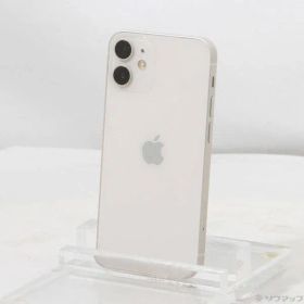 〔中古品〕 iPhone12 mini 256GB ホワイト MGDT3J／A SIMフリー【196】
