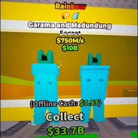 🔥Raindow Garama and Madundun🔥 | ロブロックス(ROBLOX)のアカウントデータ、RMTの販売・買取一覧