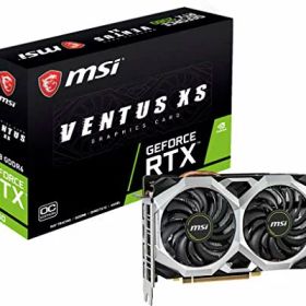 【中古】【未使用・未開封品】MSI Gaming GeForce RTX 2060 6GB GDRR6 192ビット HDMI/DP Ray Tracing Turing Architecture VR Ready Graphics Card (RTX 2060 VENTUS XS 6G O