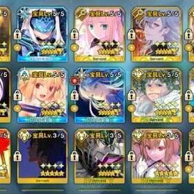 FGO 引退垢 ☆5鯖宝具5:14体 | FGOのアカウントデータ、RMTの販売・買取一覧