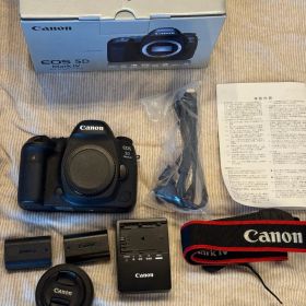 箱有 Canon EOS 5D Mark IV ボディ 清掃済動作OK