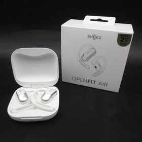 【中古動作品】SHOKZ ワイヤレスイヤホン OpenFit Air White T511 SKZ-EP-000026