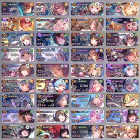 SS×57体分 山脇1凸 豊後弥生×3 茅森月歌1凸 蒼井えりか×2 水瀬すもも×2 | ヘブバン(ヘブンバーンズレッド)のアカウントデータ、RMTの販売・買取一覧