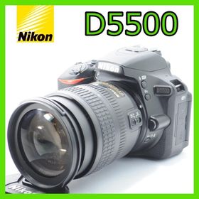 ニコン(Nikon)のタッチ＆Wi-Fiでスマホ転送❤️Nikon D5500 セット✨すぐ使える(デジタル一眼)