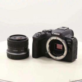 【中古】Canon(キヤノン) EOS R10 RF-S18-45 IS STM レンズキット 【198-ud】