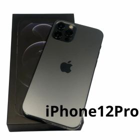 【美品】iPhone 12 Pro グラファイト SIMフリー 本体 箱付き