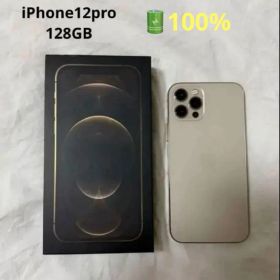 iPhone12proバッテリー100% 交換済み SIMフリー