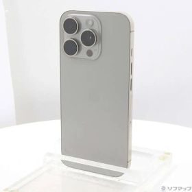 〔中古品〕 iPhone16 Pro 256GB ナチュラルチタニウム MYN33J／A SIMフリー【196】