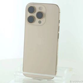 〔中古品〕 iPhone16 Pro 256GB デザートチタニウム MYN23J／A SIMフリー【368】