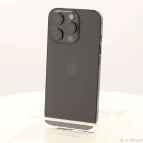 〔中古品〕 iPhone16 Pro 256GB ブラックチタニウム MYN03J／A SIMフリー【262】