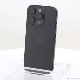 〔中古品〕 iPhone16 Pro 256GB ブラックチタニウム MYN03J／A SIMフリー【297】