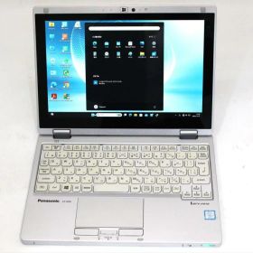 中古良品 フルHD対応WUXGA タッチ 10.1インチ Panasonic Let's Note CF-RZ6RFRVS Windows11 七世代Core i5-7Y57 8GB 爆速128GB-SSD カメラ LTE 無線 Office付き Win11【中古ノートパソコン 中古パソコン 中古PC】送料無料 あす楽対応 即日発送（Windows10も対応可能 Win10）