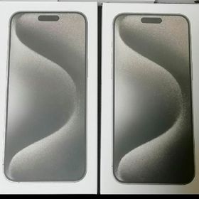 アイフォーン(iPhone)の新品！計2台 iPhone15Pro Max 512GB ナチュラルチタニウム(スマートフォン本体)