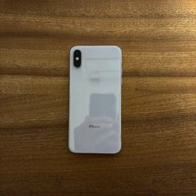 iPhone X ホワイト 100%バッテリー SIMなし