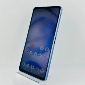 美品 バッテリー良好 AQUOS sense8 128GB ブルー SIMフリー(simロック解除済) 白ロム 中古 本体 動作確認済 【最短送料無料】 M-091