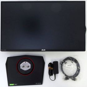 ASUS ゲーミングモニター TUF Gaming VG259QR [VG259QR](状態：液晶割れ・欠品有※詳細については備考をご覧ください) PCハード