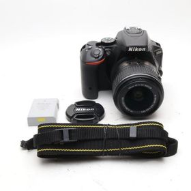 Nikon デジタル一眼レフカメラ D5500 18-55 VRII レンズキット ブラック 2416万画素 3.2型液晶 タッチパネル D5500LK18-55BK
