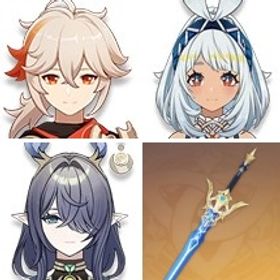 ラウマ+刻晴+蒼古なる自由への誓い+ディルック+ティナリ+夢見月瑞希+楓原万葉+ムアラニ+ディシア | 原神のアカウントデータ、RMTの販売・買取一覧