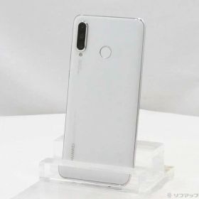 【中古】HUAWEI(ファーウェイ) HUAWEI P30 lite 64GB パールホワイト MAR-LX2J SIMフリー 【368-ud】