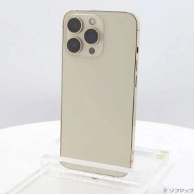 〔中古品〕 iPhone13 Pro 128GB ゴールド MLUH3J／A SIMフリー【305】