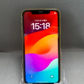 中古 国内版 SIMフリー iPhone11 128GB イエロー色