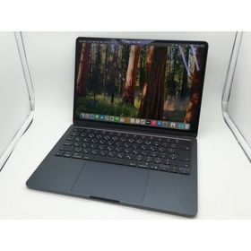 【中古】Apple MacBook Air 13インチ (M4,2025) M4(CPU:10C/GPU:8C) 16GB/256GB ミッドナイト MW123J/A【秋葉2号】保証期間１ヶ月【ランクB】