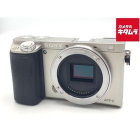 【中古】 【並品】 ソニー α6000 ボディ シルバー [ILCE-6000 S]