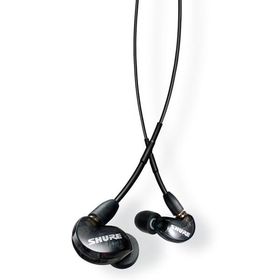 SHURE / AONIC215 トランスルーセントブラック (SE215DYBK+UNI-A) 高遮音性イヤホン (国内正規品)(WEBSHOP)