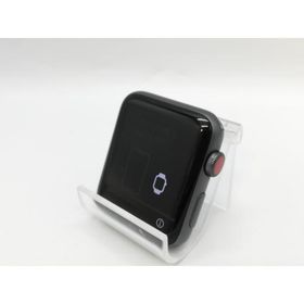 【中古】Apple Apple Watch Series3 Cellular 42mm スペースグレイアルミケース (バンド無し)【京都】保証期間１ヶ月【ランクC】