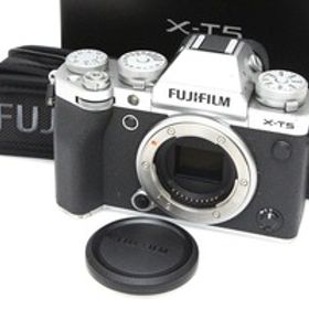 【全額返金保証】並品｜富士フイルム FUJIFILM X-T5 ボディ [シルバー]（センサー清掃済） CA01-P608-2P4