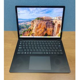 マイクロソフト(Microsoft)のsurface laptop 4 ブラック 11世代 i7 16GB 256(ノートPC)