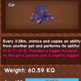 庭を成長させる タコ 60kg↑ おもちゃで15秒スキル発動！ | ロブロックス(ROBLOX)のアカウントデータ、RMTの販売・買取一覧