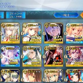 FGO 引退 星5 56体 | FGOのアカウントデータ、RMTの販売・買取一覧