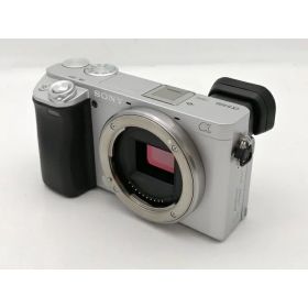 【中古】SONY α6400 ボディ ILCE-6400 シルバー【大宮東口】保証期間1ヶ月【ランクB】