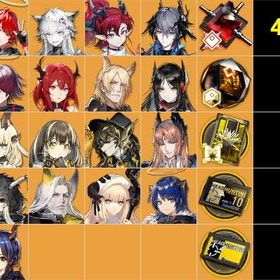 即时対応⚓星6キャラ22体⚓ | アークナイツのアカウントデータ、RMTの販売・買取一覧