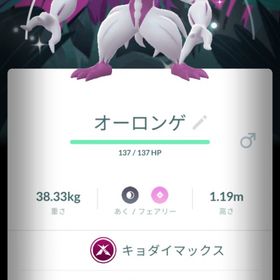 国産 色違い スペシャル背景 キョダイマックス オーロンゲ ワールド背景 | ポケモンGOのアカウントデータ、RMTの販売・買取一覧