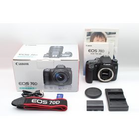 Canon キヤノン EOS 70D ボディ◆シャッター回数5470回のみ♪(デジタル一眼)