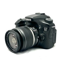 極美品 Canon EOS 70D レンズセット♪スマホとつながる♪(デジタル一眼)